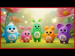 SILABAS PA, PE, PI, PO, PU para Niños : Canción Infantil : Aprendo Cantando.