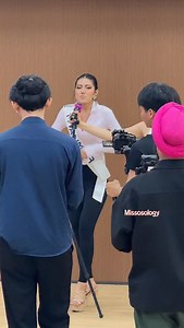 Miss Myanmar, Myint Myat Moe - moments during the first rehearsal day of Miss Cosmo 2025 | Pawee Ventura