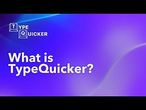What is TypeQuicker?