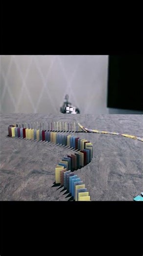 The collapse - Blender rigid body simulation