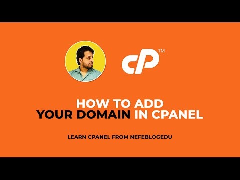 How to add your domain in cPanel