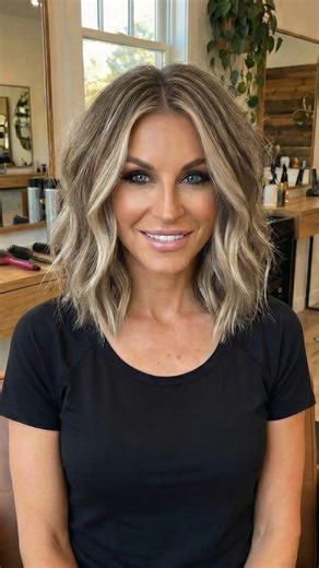 Blonde hair with lowlights is one of those small tweaks that makes a huge difference. Softer around the face, more dimension through the ends, and way less upkeep. #blondehair #lowlights #beauty | Colored Hair Care