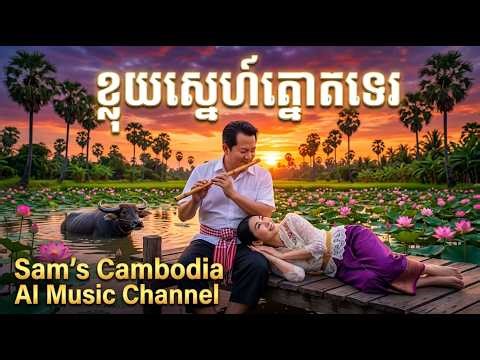 ខ្លុយស្នេហ៍ត្នោតទេ: AI Official Music Video /Cover Song Female Version. ពិរោះខ្លាំងណាស់លោកអើយ! 🎶