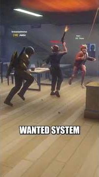 This shopkeeping game has a police wanted system. For looting too aggressively. #saleblazerspartner