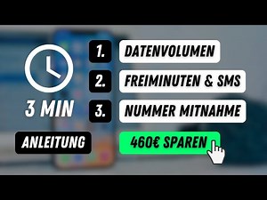 Handyvertrag wechseln in 3 Minuten ✅ Mobilfunkanbieter Wechsel Anleitung