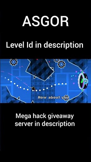 ASGOR in geometry dash #geometry_dash #megahack #geometrydash