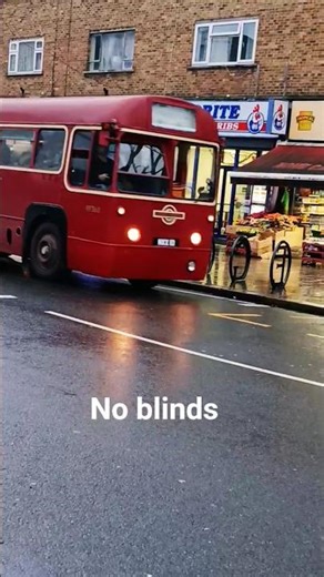 Old vintage heritage AEC REGAL RF London bus 227 running day no blinds penge bromley lewisham TFL