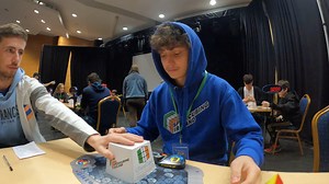 打乱错误 | 0.22金字塔魔方单次世界纪录WR无效 Xavier Skorulski🇮🇪