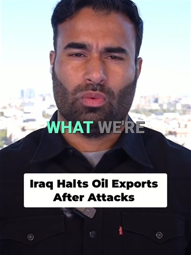Iraq Oil Terminals SHUT DOWN After Shocking Attack! An analysis of the escalation on Iraq's southern coast, where targeted vessels during a ship-to-ship transfer have led to a temporary halt in oil terminal operations and raised concerns about the country's economy and maritime navigation. #realstory #lastnews #usa #stopwar #war #tramp #IRAN #israel #saudiarabia #iraq