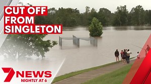 A number of New South Wales communities have been isolated by flooding, cut off from essential supplies with major flood warnings still active for a large part of the state. More Details: https://7news.link/3FWcH7i 7NEWS at 6pm. #Singleton #7NEWS | 7NEWS Sydney