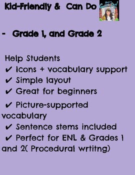 HMH Grade 2 module 8 Procedural Writing- Dancing Snake