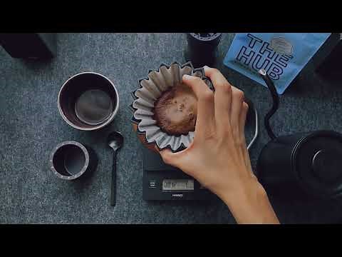 ORIGAMI DRIPPER AIR - 2 POUR METHOD