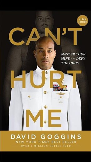 Can’t Hurt Me — David Goggins #booktube #davidgoggins #bookrecommendations