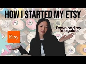 How To Start An Etsy Small Business Guide (Free Worksheet & Guide)