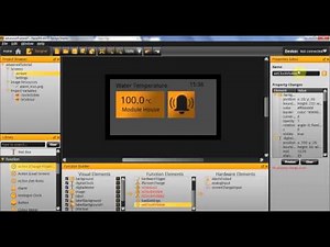 PanelPilotACE Tutorials: Advanced 4 - Timer, Loading Variables, Action (Change Property)