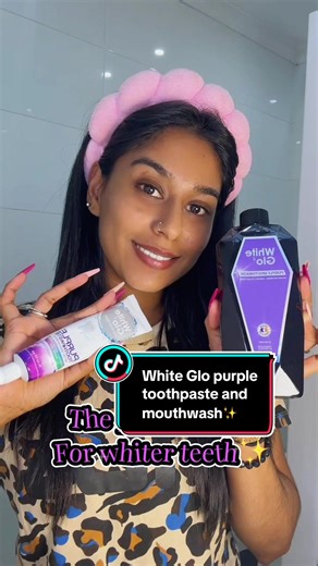 Purple Toothpaste Review: White Glo Whitening Solution