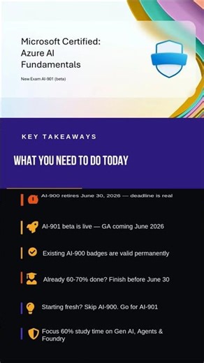 AI-900 is RETIRING?! 😳 Microsoft Replaced It with AI-901