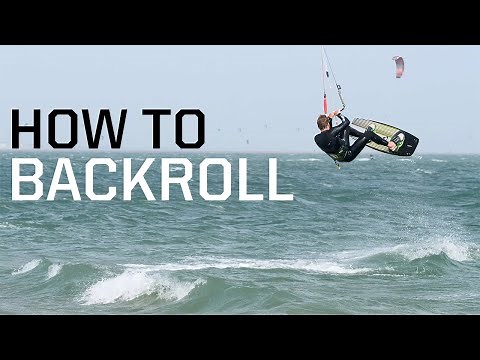 How to BACKROLL safely - Kitesurfing