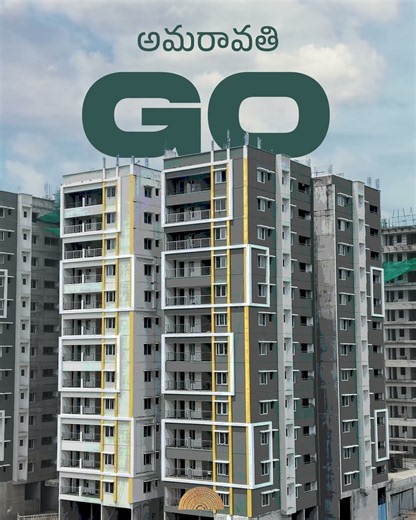 Amaravati Development: GO Towers Nearing Completion || Capital Amaravati