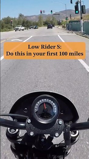 Do THIS Your First 100 Miles on a Harley Davidson Low Rider S