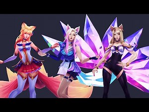 (MMDxLOL) Asu Rework KDA All Out Ahri (MODEL DL!)