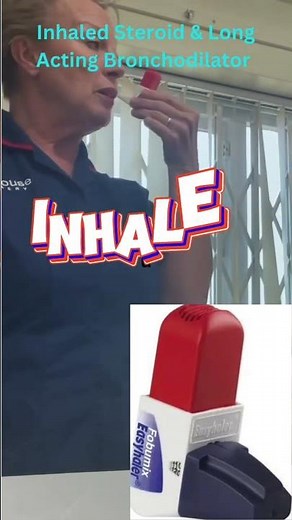 60 SECOND ASTHMA SKILLS ! HOW TO USE THE EASYHALER #shorts