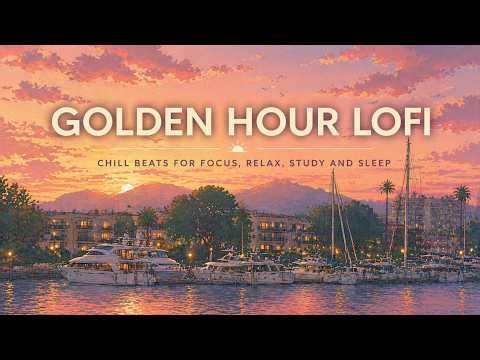 Golden Hour Lofi — Chill Beats for Focus Relax Study and Sleep