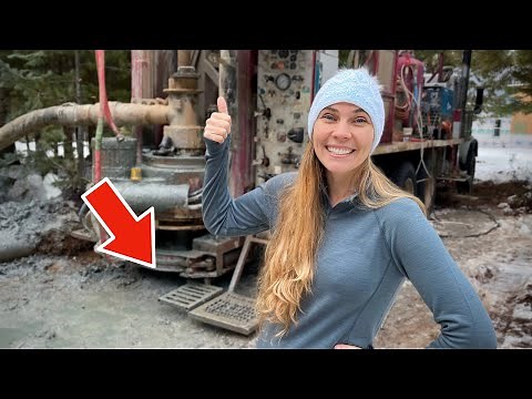 WE DRILLED A WELL and You Won't Believe What They PULLED UP - Building Our Home in the Mountains