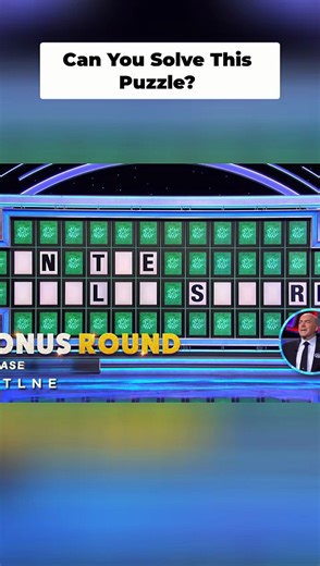 Justin takes on high-stakes bonus round on Wheel of Fortune