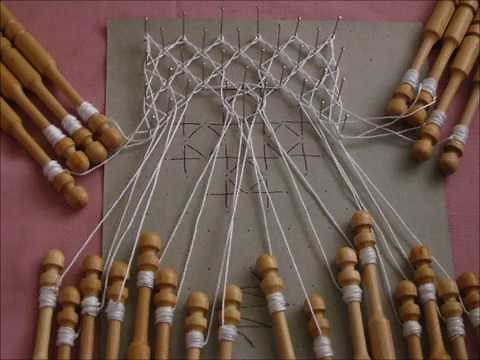 Rose Ground Bobbin Lace Instructions