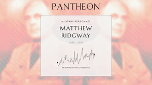 Matthew Ridgway Biography | Pantheon