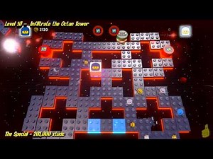 The Lego Movie Videogame: Level 10 Infiltrate the Octan Tower - STORY Walkthrough - HTG