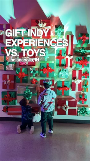 🎁✨ Indiana Experience Gifts Your Kids Will Actually Remember Instead of more toys, give them adventures all year long! Here are our favorite kid-approved Indiana experiences — perfect to wrap up for the holidays: • Children’s Museum of Indianapolis – A membership gives unlimited visits, dinos, science labs, sports zone the carousel. @childrensmuseum • Indianapolis Zoo – Year-round access, the dolphin show, Holiday ZooLights all the animals they love. @indianapoliszoo • Conner Prairie – Outdoor 