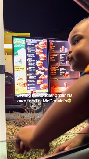 My smart baby😭🥹 #fyp #toddlersoftiktok #mcdonalds #smartbaby #viral | letting my toddler order food