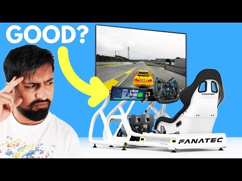 Fanatec Just Launched A SCREEN, 25Nm Wheelbase, Haptic Ready Pedals And MORE at CES!