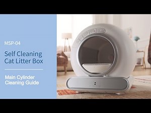 Main Cylinder Cleaning Guide: LELO ELVES Self-Cleaning Cat Litter Box - MSP-04