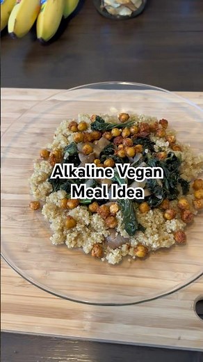 Alkaline Vegan Meal Quick & Easy #plantbased #vegan #organic #alkaline