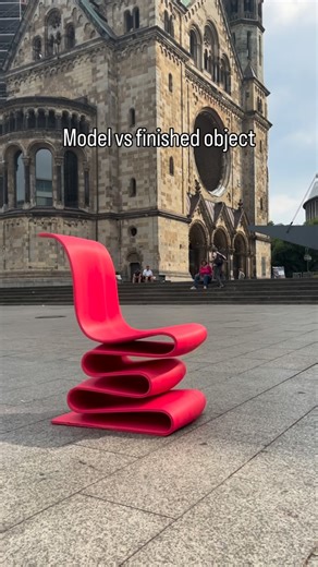 Philippe Bietenholz on Instagram: "4 pieces that I made over the years ;) 1. red Bounce chair 2. Bubble Frame together as @baze.berlin 3. Bold Butterfly chair 3d printed for the IFA 2025 4. Kirby chair :O #chairdesign #collectiblefurniture #furnituredesigner"