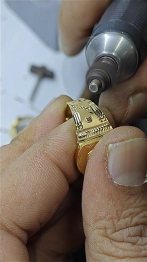 Gold Ring Horizontal Making Video #amirulhoque #gold #ring #horizontal #making #video #shortvideo