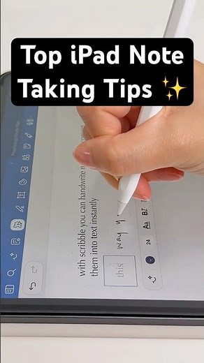 My Favorite Tips for Writing Notes on My iPad ✍️📱