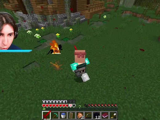 Minecraft, But You Can Craft a Blood Sword Part 10 #minecraft #bionic #gaming #fypシ