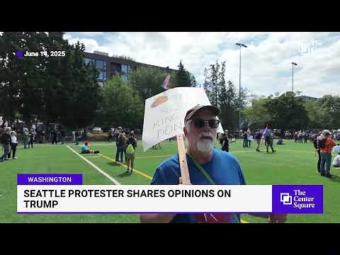 Seattle Demonstration: Protester Speaks on Trump