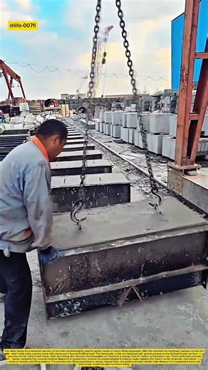 Fabrication of Gantry Crane Counterweights