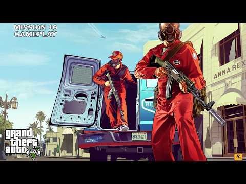 GTA V | GTA 5 Mission 16 Gameplay Walkthrough [4K 60FPS] - No Commentary