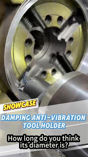 Douglas Deng on Instagram: "🎥 Damping Anti-Vibration Turning Tool | Live Cutting Demonstration In deep turning, long overhang setups, or machining hard materials, vibration is often the biggest factor affecting surface quality and tool life. This damping anti-vibration turning tool features a built-in damping structure that effectively absorbs cutting vibrations, significantly reducing chatter and delivering more stable, controllable machining performance. 🔧 Key Functions • Internal damping st