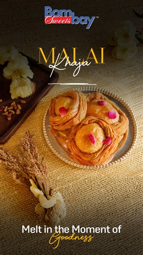 Nothing beats the chill like the rich, creamy goodness of Bombay Sweets' Malai Khaja. 🌫️❤️ Crispy layers on the outside, melt-in-your-mouth malai on the inside. This is the comfort food you’ve been waiting for! 📍 Visit us today or order online to satisfy your winter cravings. C-206 Shahida Mansion, Central Commercial Area, Allama Iqbal Road, P.E.C.H.S., Karachi. 📞 For Orders & Inquiries: 92-21-34555131 | WA 92-370-8907152 https://wa.me/923708907152 Website: www.bombaysweets.com.pk #BombaySwee