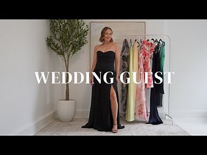 SUMMER WEDDING GUEST | Dress Try-On Haul | How to style