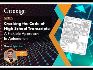 Cracking the Code of High School Transcripts: A Flexible Approach to Automation