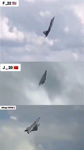 F-22 vs J-20 vs Mirage 2000 — WHO RULES THE SKIES? 💀✈️