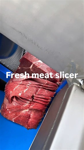 zhiming_food_machine on Instagram: "Slice frozen meat, accurate and efficient! Adjustable thickness #meatcutter #foodmachinery #foodprocessingequipment #commercialkitchen #satisfying #satisfyingvideos"